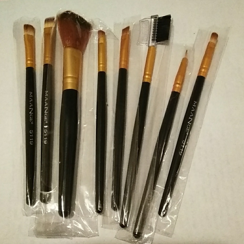 7P makeup brush set